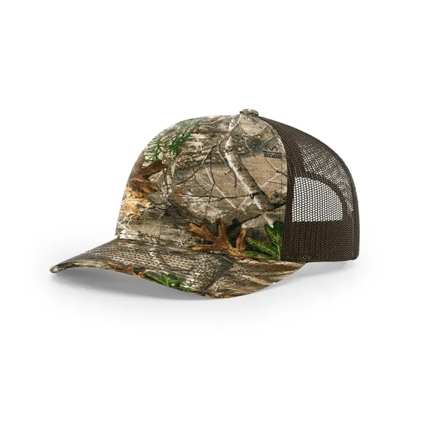 Embroidered Patches, Sublimated Patches, Leather Patches on Richardson 112P Printed Trucker... from ASI 38195 Overnightline