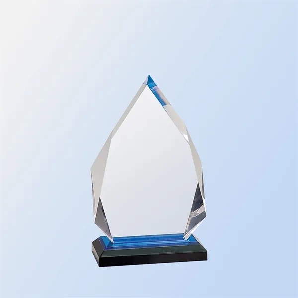 Acrylic Blue Teardrop Award... from ASI 31517 Admart Products / Admart Line
