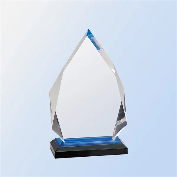 Acrylic Blue Teardrop Award... from ASI 31517 Admart Products / Admart Line