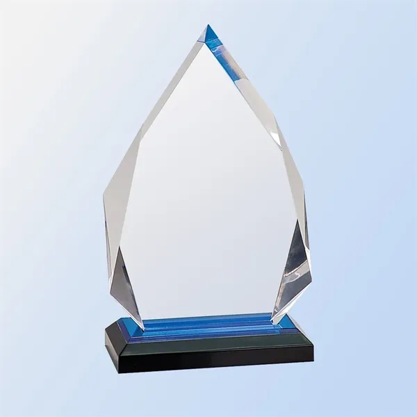 Acrylic Blue Teardrop Award... from ASI 31517 Admart Products / Admart Line