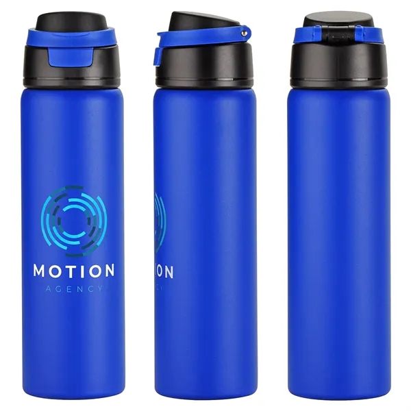 24 oz Recycled Stainless Steel Vacuum Insulated Bottle... from ASI 36730 Ariel Premium Supply Inc