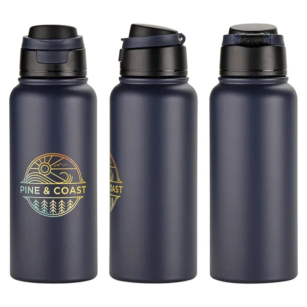 32 oz Recycled Stainless Steel Vacuum Insulated Bottle... from ASI 36730 Ariel Premium Supply Inc
