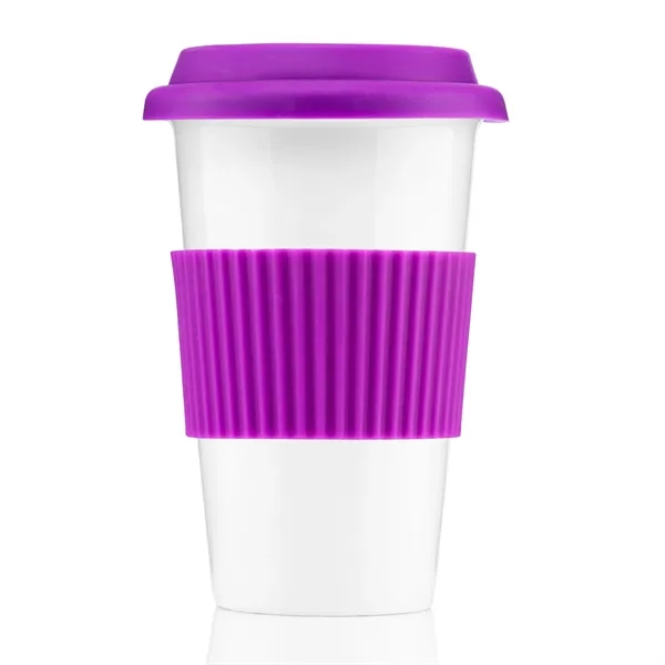 14 oz Manhattan with Grip & Lid Tumbler... from ASI 57800 Gordon Sinclair