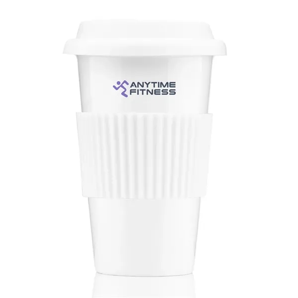 14 oz Manhattan with Grip & Lid Tumbler... from ASI 57800 Gordon Sinclair