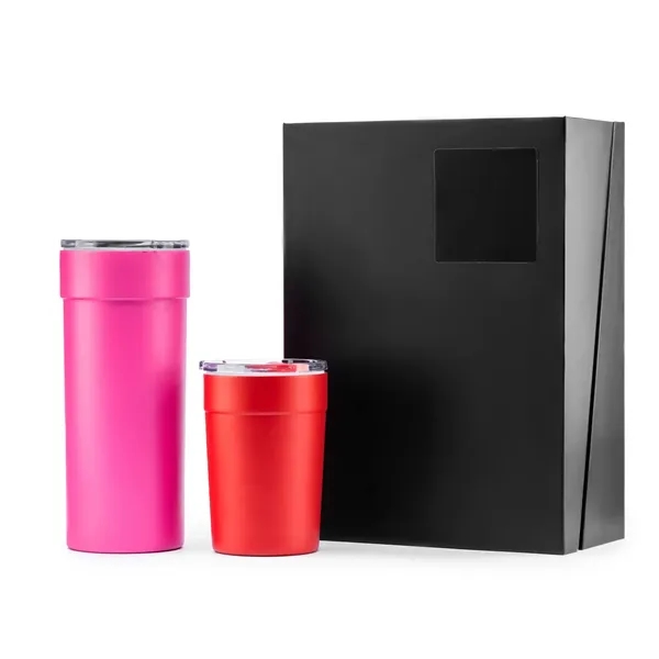 25 oz Ozark Tumbler & 12 oz Milano Tumbler - Gift... from ASI 57800 Gordon Sinclair