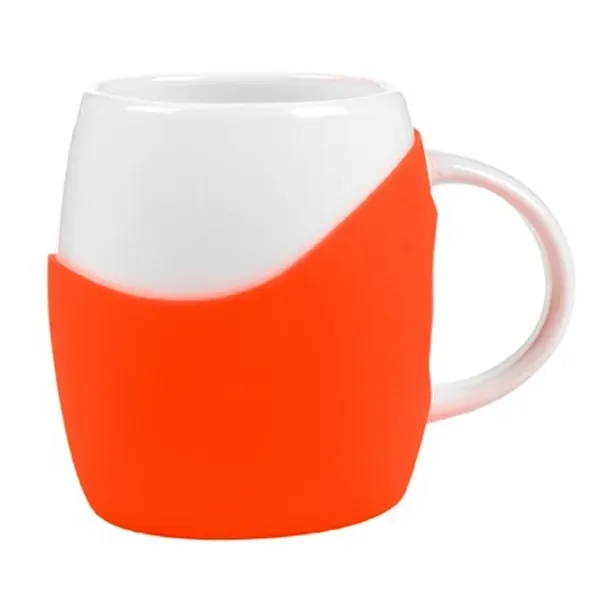 14 oz Rotunda with Silicone Band Mug... from ASI 57800 Gordon Sinclair