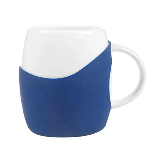 14 oz Rotunda with Silicone Band Mug... from ASI 57800 Gordon Sinclair