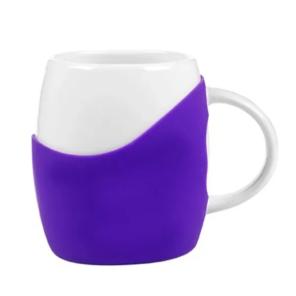 14 oz Rotunda with Silicone Band Mug... from ASI 57800 Gordon Sinclair