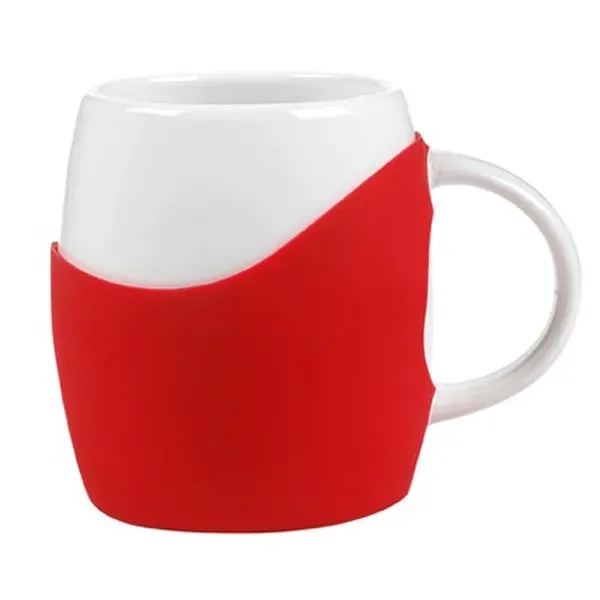 14 oz Rotunda with Silicone Band Mug... from ASI 57800 Gordon Sinclair