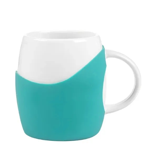 14 oz Rotunda with Silicone Band Mug... from ASI 57800 Gordon Sinclair