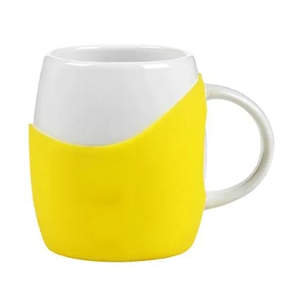 14 oz Rotunda with Silicone Band Mug... from ASI 57800 Gordon Sinclair