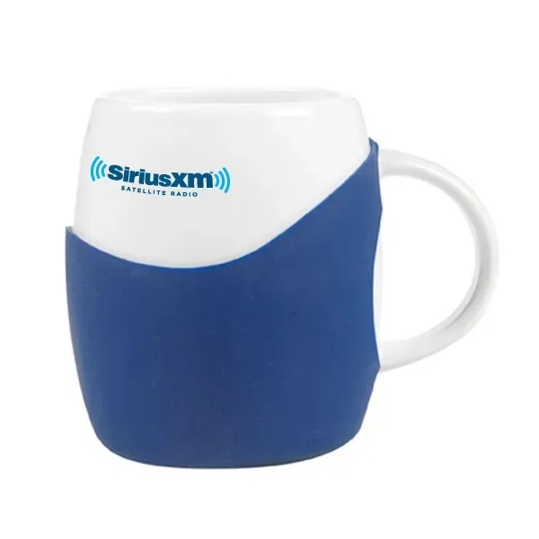 14 oz Rotunda with Silicone Band Mug... from ASI 57800 Gordon Sinclair