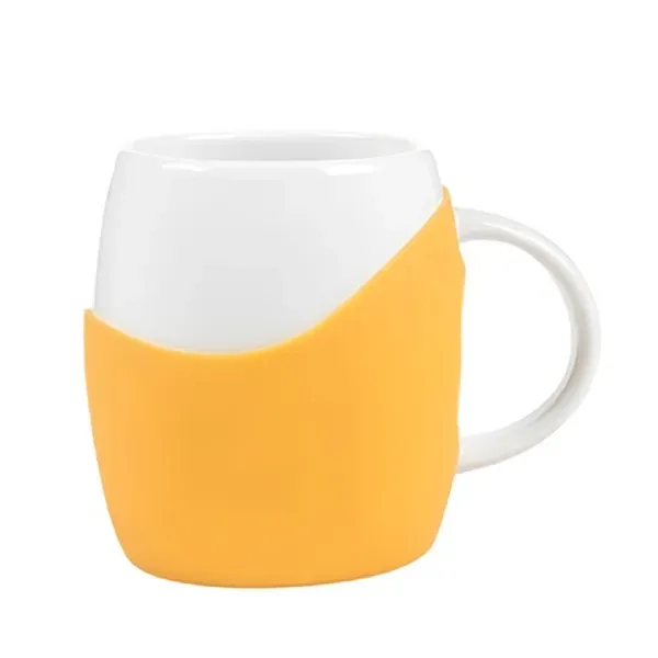 14 oz Rotunda with Silicone Band Mug... from ASI 57800 Gordon Sinclair