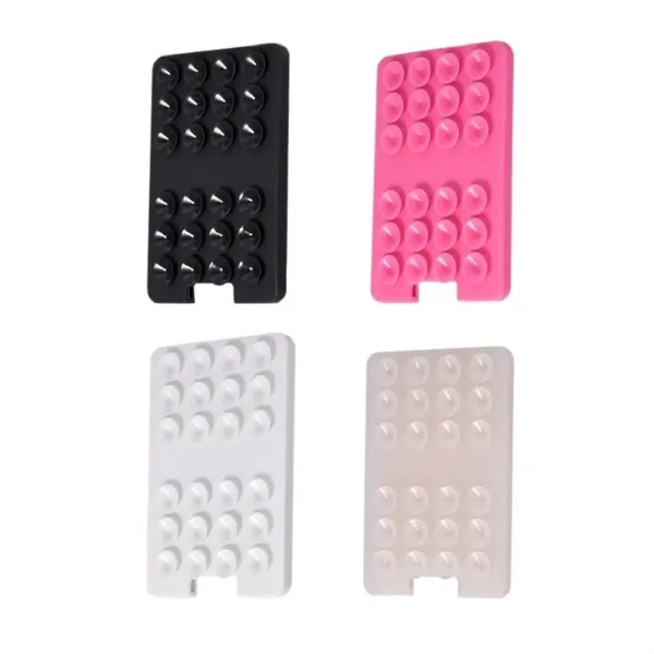 Silicone suction card holder phone case wallet plus 1 color silkscreen... from ASI 37218 Athena Promo (tm)