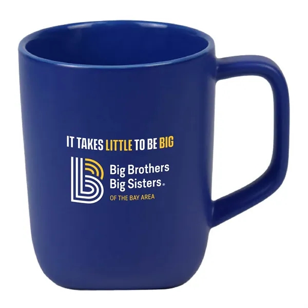 18 oz. Ceramic Mug with Triangle Bottom... from ASI 39820 Opusline (Benmex)