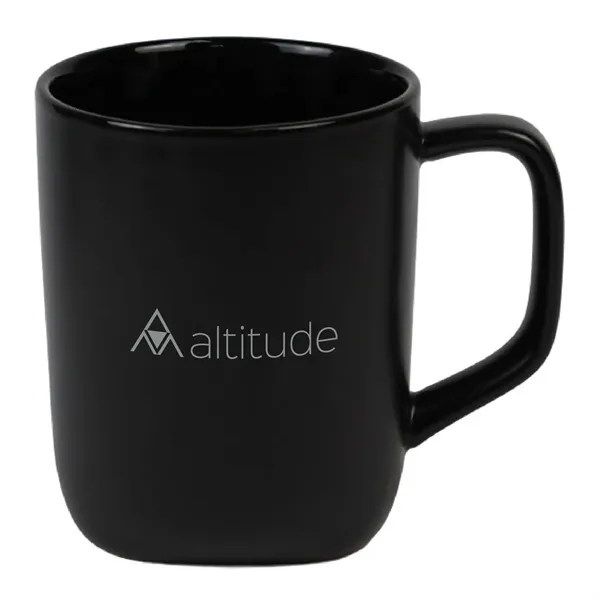 18 oz. Ceramic Mug with Triangle Bottom... from ASI 39820 Opusline (Benmex)