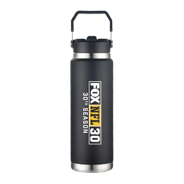 30 oz. Stainless Steel Vacuum Water Bottle w/ Carry Handle... from ASI 39820 Opusline (Benmex)