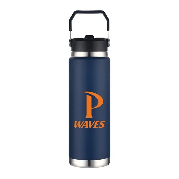 30 oz. Stainless Steel Vacuum Water Bottle w/ Carry Handle... from ASI 39820 Opusline (Benmex)