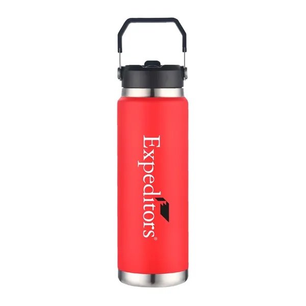 30 oz. Stainless Steel Vacuum Water Bottle w/ Carry Handle... from ASI 39820 Opusline (Benmex)