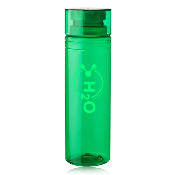 30 oz. single wall plastic water bottle with screw-on lid and... from ASI 39552 BEL Promo