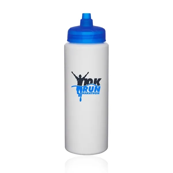 32 oz. water bottle made of BPA-free, lead-free, HDPE plastic with... from ASI 39552 BEL Promo