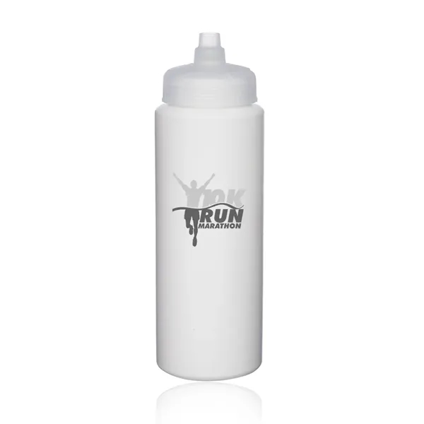 32 oz. water bottle made of BPA-free, lead-free, HDPE plastic with... from ASI 39552 BEL Promo