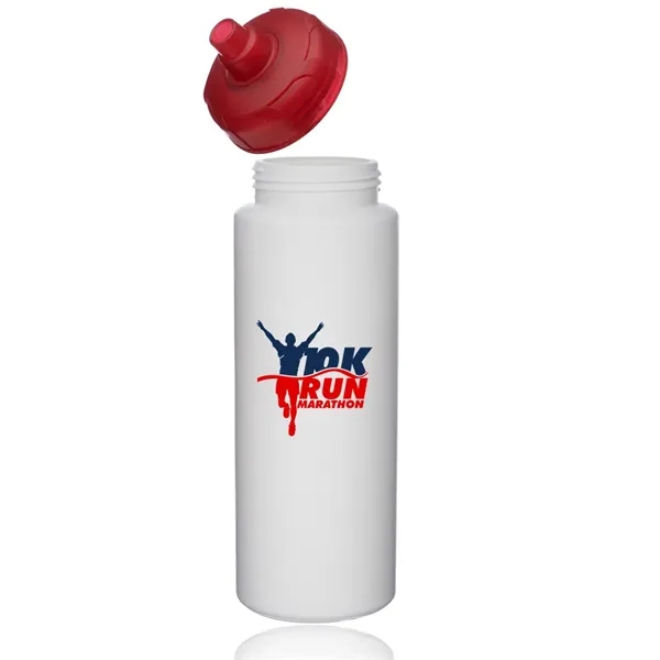 32 oz. water bottle made of BPA-free, lead-free, HDPE plastic with... from ASI 39552 BEL Promo