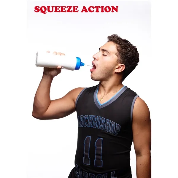 32 oz. water bottle made of BPA-free, lead-free, HDPE plastic with... from ASI 39552 BEL Promo