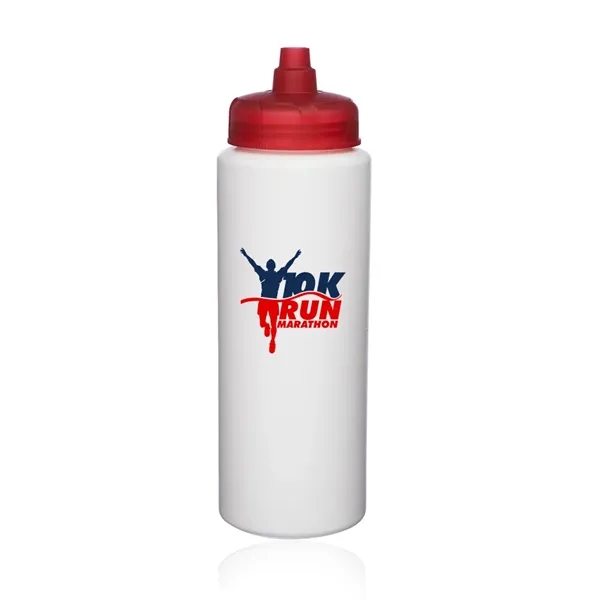 32 oz. water bottle made of BPA-free, lead-free, HDPE plastic with... from ASI 39552 BEL Promo