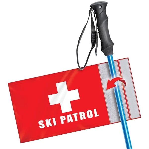 9" W x 6" H Attachable Ski Pole Flags for Sports,... from ASI 80228 Quinn