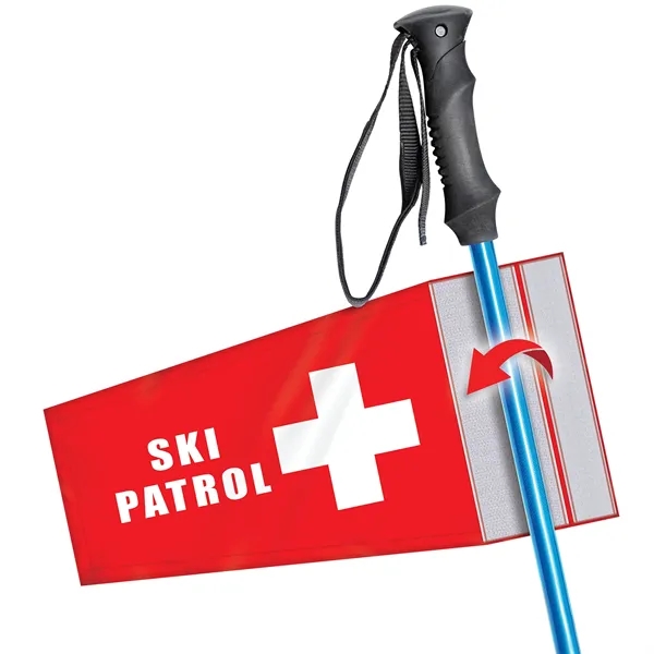 9" W x 6" H Attachable Ski Pole Flags for Sports,... from ASI 80228 Quinn