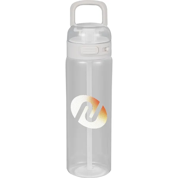 27 oz. Recycled plastic bottle with spill-resistant lid, built-in handling loop,... from ASI 66887 PCNA / Leed’s