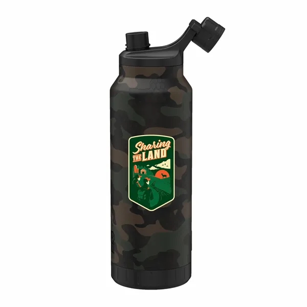 44oz WYLD Stainless Steel Camo MAG Bottle with vacuum insulation. Customizable... from ASI 72657 Active Life Promo / Active Life