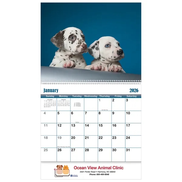 13 month puppies and kitten calendar.... from ASI 61966 HPG / Beacon Promotions HPG Gold