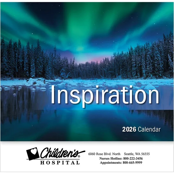 13 month nature with uplifting quotes calendar.... from ASI 61966 HPG / Beacon Promotions HPG Gold