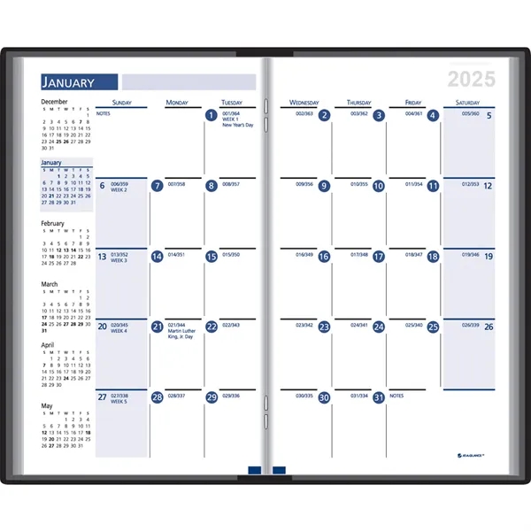 Monthly pocket planner with multiple reference resources... from ASI 61966 HPG / Beacon Promotions HPG Gold