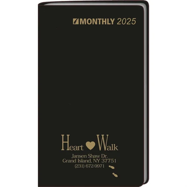 Monthly pocket planner with multiple reference resources... from ASI 61966 HPG / Beacon Promotions HPG Gold