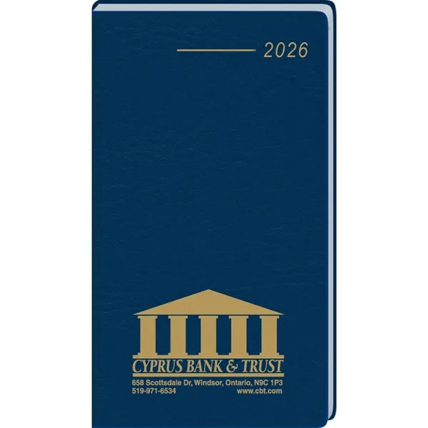 Weekly pocket-sized planner with reference section... from ASI 61966 HPG / Beacon Promotions HPG Gold