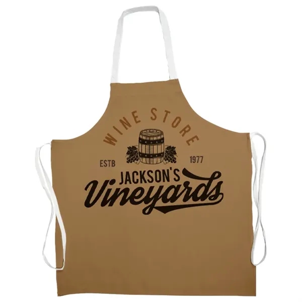 Durable, lightweight apron with full-color customization-perfect for restaurants, events, and personalized... from ASI 67557 LimeLight Ent