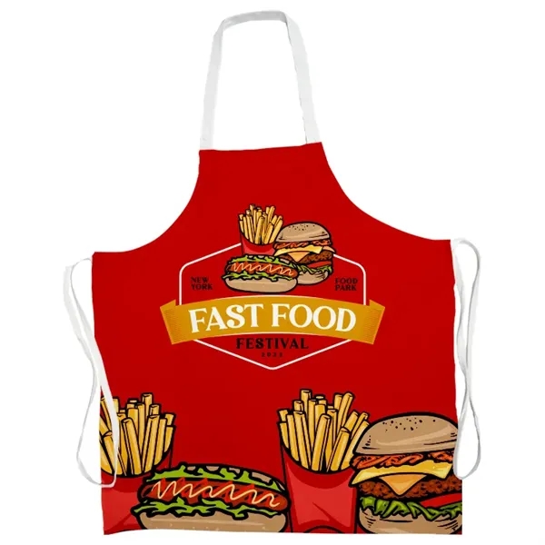Durable, lightweight apron with full-color customization-perfect for restaurants, events, and personalized... from ASI 67557 LimeLight Ent