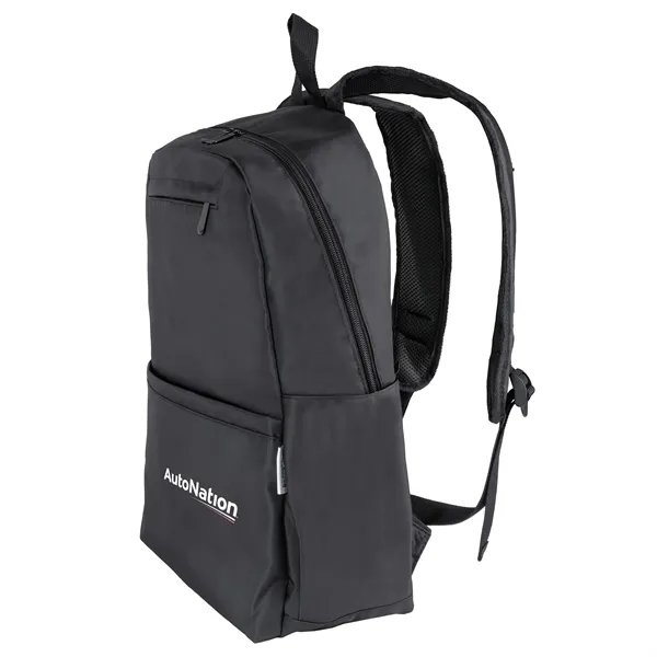 Pulse RPET Backpack. Padded internal pocket fits laptops up to 14''.... from ASI 46755 Cosmo Promos