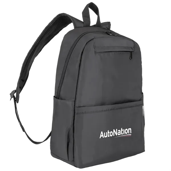 Pulse RPET Backpack. Padded internal pocket fits laptops up to 14''.... from ASI 46755 Cosmo Promos