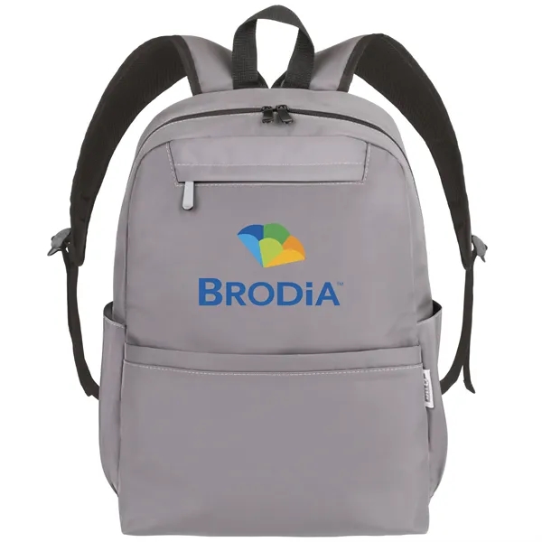 Pulse RPET Backpack. Padded internal pocket fits laptops up to 14''.... from ASI 46755 Cosmo Promos