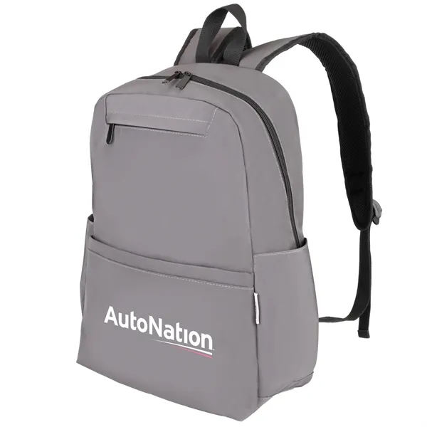 Pulse RPET Backpack. Padded internal pocket fits laptops up to 14''.... from ASI 46755 Cosmo Promos