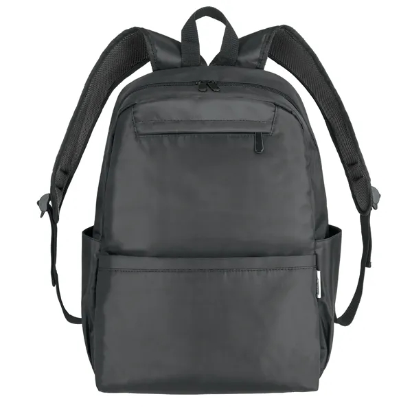 Pulse RPET Backpack. Padded internal pocket fits laptops up to 14''.... from ASI 46755 Cosmo Promos