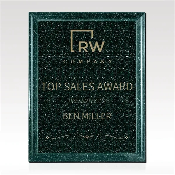 8" x 10" granite panel plaque with keyhole back.... from ASI 93986 Visions/Awardcraft / Visions Awards