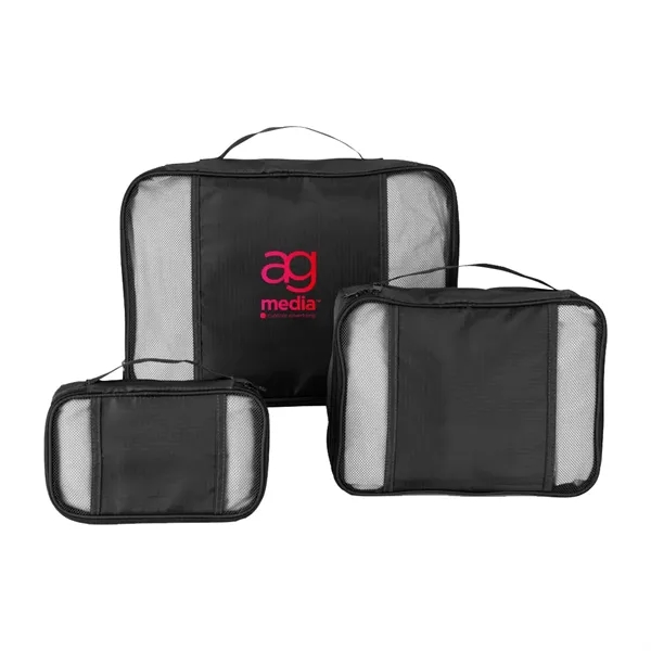 3 Piece Packing Travel Organizer Cubes Set... from ASI 31517 Admart Products / Admart Line