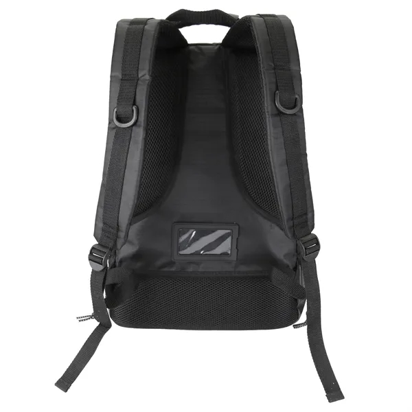 14" computer backpack. Ergonomic, textured grip top handle for side carrying.... from ASI 46755 Cosmo Promos