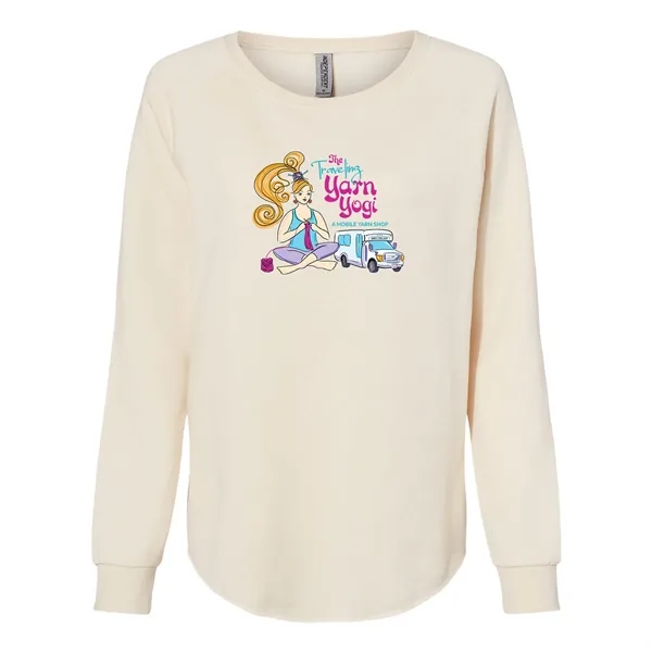 Independent Trading Women's California Wave Wash Crew... from ASI 30208 A P Specialties / AP Specialties