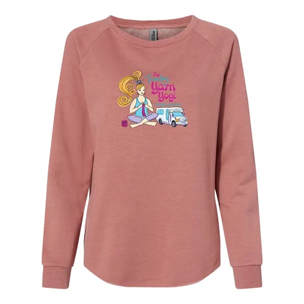 Independent Trading Women's California Wave Wash Crew... from ASI 30208 A P Specialties / AP Specialties